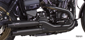 2Bros FXD91-17 XL14-UP Dual S/O Blk