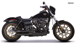 2Bros FXD91-17 XL14-UP Dual S/O Blk