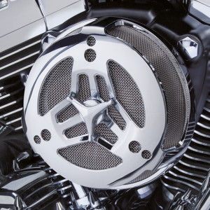 Tri-Bar Air Cleaner Chrome FLH/T08-16 (IT)