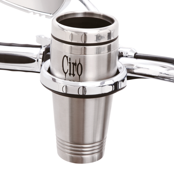 Cup Holder 7/8"+1" bars Chrome (IT)
