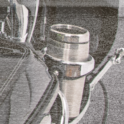 Cup Holder 7/8"+1" bars Chrome (IT)