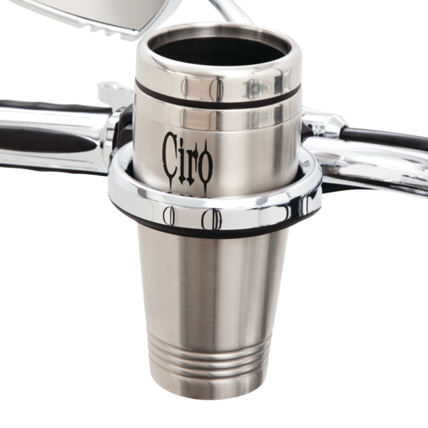 Cup Holder 1-1/4" bars Black (IT)