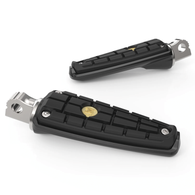 CMX FOOTPEGS BLACK W/STD MALE MOUNT (IT)