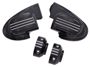 M/CLNDR CVRS BLK W/O MIRROR FLHX14-UP