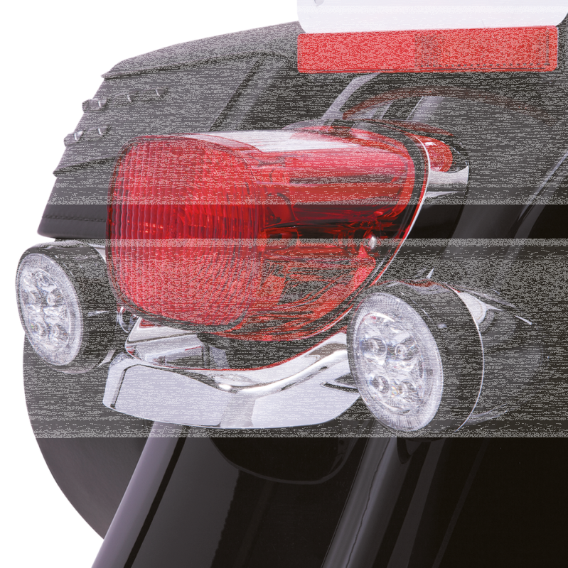 Fang Signal Light Inserts AMBER Black (IT)