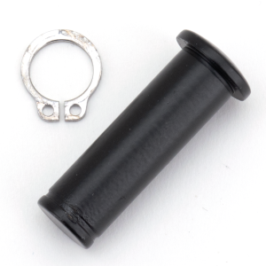 GZP black lever pin with circlip, each