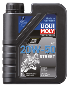 1l Motorbike Oil 4T 20W-50 Street (IT)