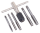 6 Piece tap set INCH/SAE