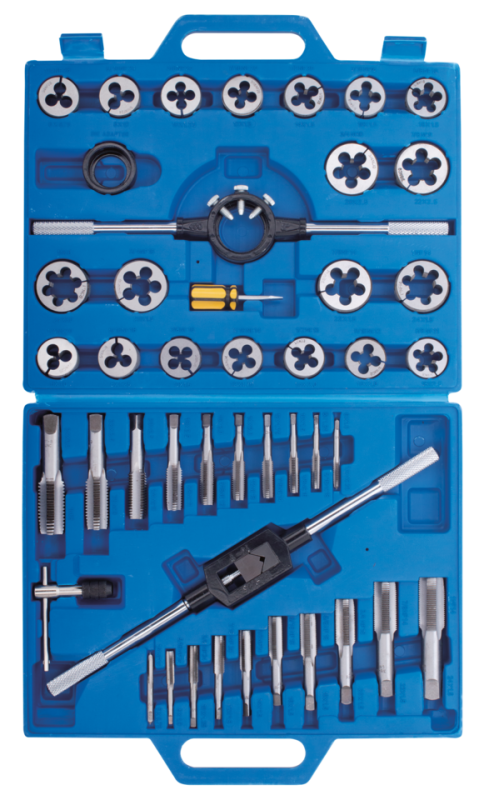 Tap and Die set 45 piece SAE Tungsten (IT)