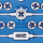 Tap & Die set 110 pieces SAE Tungsten (IT)