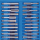Tap & Die set 110 pieces SAE Tungsten (IT)