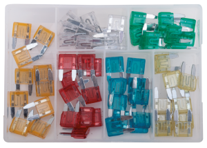 60Pc Mini 5A-30A fuse assortment box