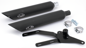 SlashCut Black slip-ons FXBB/S-FXLR/S/T