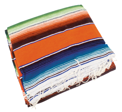 Mexican blanket Serape Orange (IT)