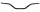 7/8" Handlebar Flat track BLK no dimpled (IT)