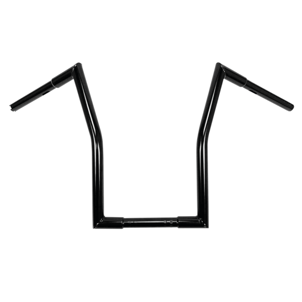 1" Square Fat Ape Hanger 17" BLK TBW (IT)
