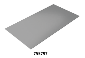 Steel plate 2 mm 58x38cm (IT)
