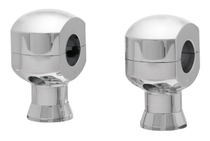2" Risers for 1" Handlebars Polished (IT)