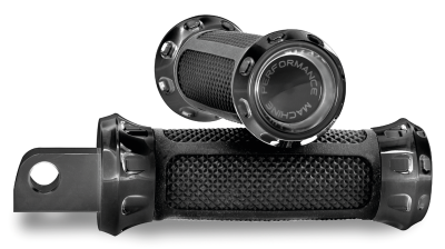 PM OVERDRIVE FOOT PEG SET black