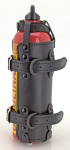 Black Holder with Aluminum Fuel Bottle