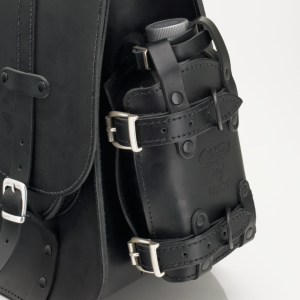 Texas Leather saddlebag 32L f/fuel bottl (IT)