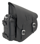 Texas Leather Oil bottle holder (1L) Blk