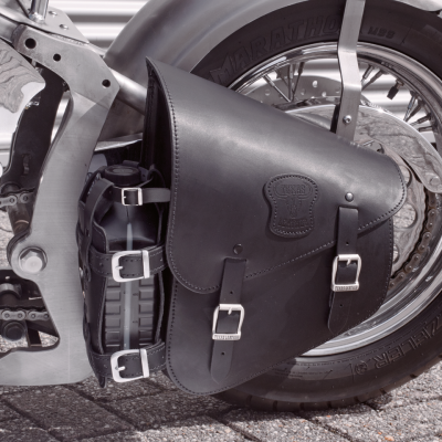 T-Lthr F*ST84-Up 5.5l bag w/oilcan hldr (IT)