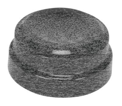 Shock Bolt Cover Smooth Black ST18-Up (IT)