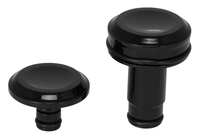 Front Axle Cover Smooth Black FXLRS20-Up (IT)