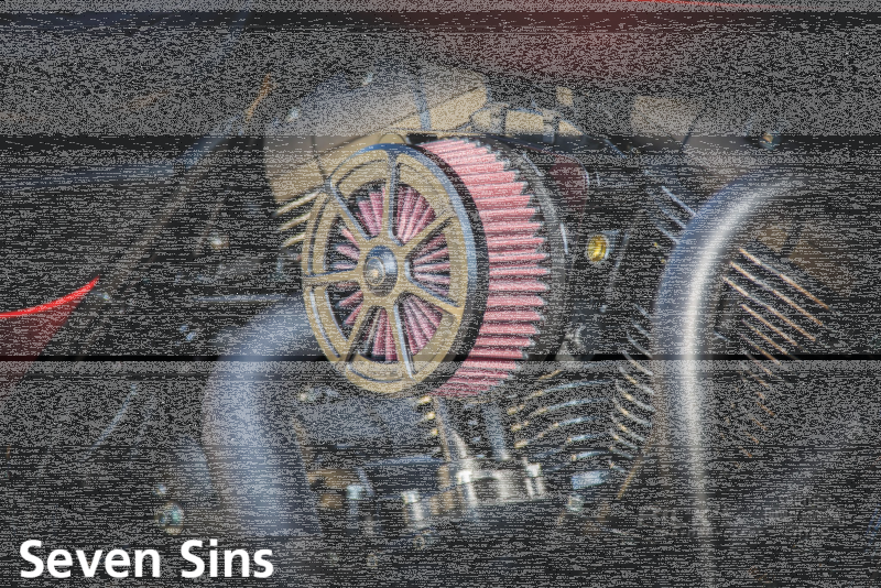 A/C SEVEN SINS F*ST93-15 + FXD99-17 FLH/ (IT)