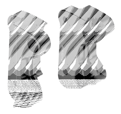 Caliper Brackets Front 13" FXLRS18-Up (IT)