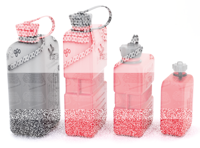 FuelFriend fuel canister 0.5L Red (IT)