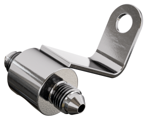 Rear Brake Line Tee SS for Softail