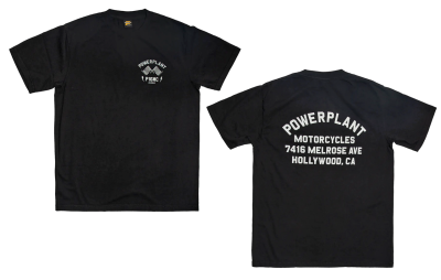 GARAGE TEE BLK L