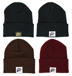 DAILY BEANIE BLK with BLK LABEL (IT)