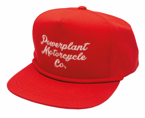 PMC EMBROIDERED SNAPBACK RED/WHITE