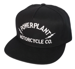 DOUBLE LIGHTNING SNAPBACK BLK/WHITE (IT)