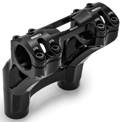 RSD Sector PB Risers 5" One-Piece Black (IT)