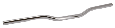 ZCP Chrome Dirt Track bar Dimpled 2" (IT)