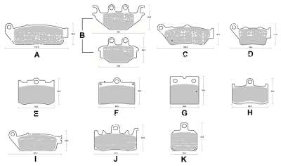 Galfer FD331 Sintered Pads (IT)