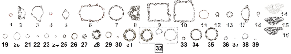Standard seal kit mainshaft BT36-79 (IT)