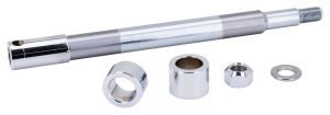 Chrome Rear Axle Kit FXD08-17 25mm