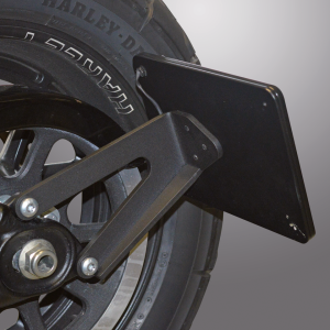 License plate bracket FXFB18 black (IT)