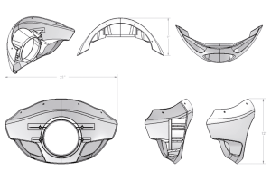 Burly Touring Sport Standard fairing (IT)
