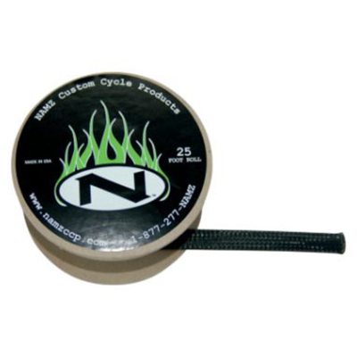 NAMZ 1/4" ID Black Flex Sleeving, 1/4" I (IT)
