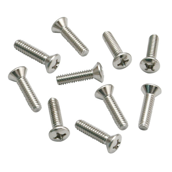 10pck S&S A/C Cover Screw, PH 1/4-20x1" (IT)