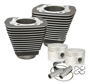 S&S Cyl+pist Kit 3.5" Bore BT84-99 black (IT)