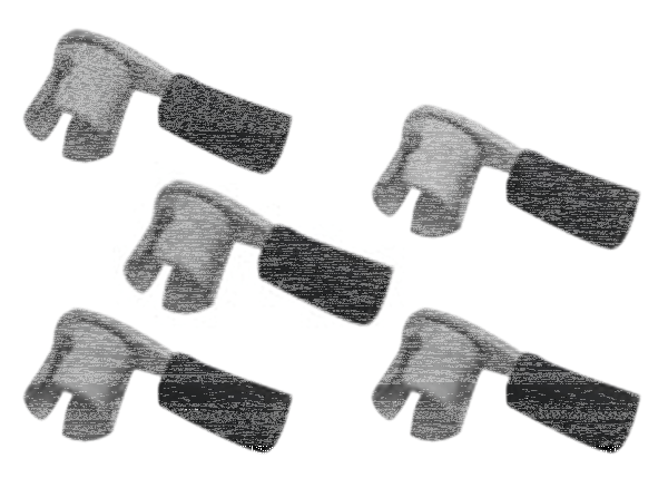 5pck Terminal Neutral Switch, flag type (IT)