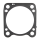 2PCK M8 BASE GASKET .014" RC STK THICKN (IT)