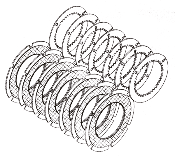 Repl. Clutch Pack for 701151 (IT)